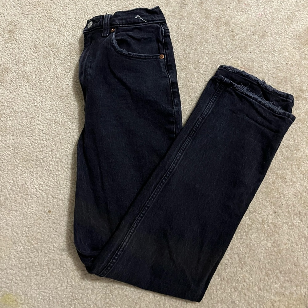 Abercrombie and fitch black jeans